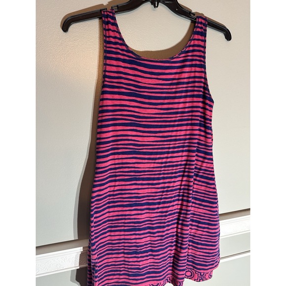 New Directions Reversible Dress Pink And Navy Size Large - Picture 2 of 5